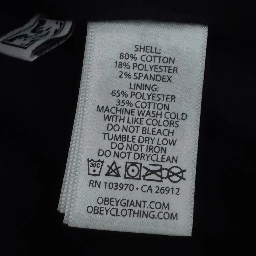 Obey unisex vesta jacket with animal accents - Picture 8 of 8